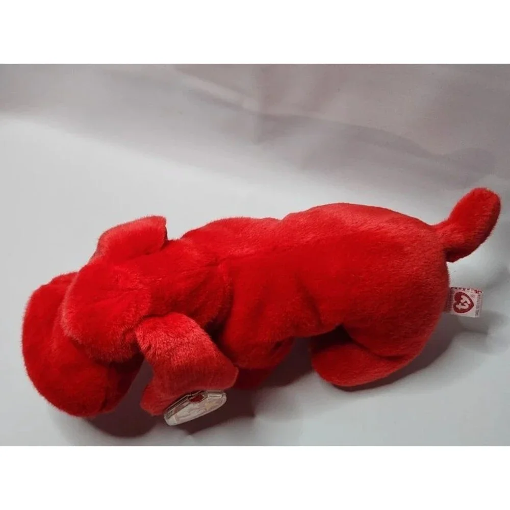 Ty Beanie Buddy Rover Red Dog Plush 1998